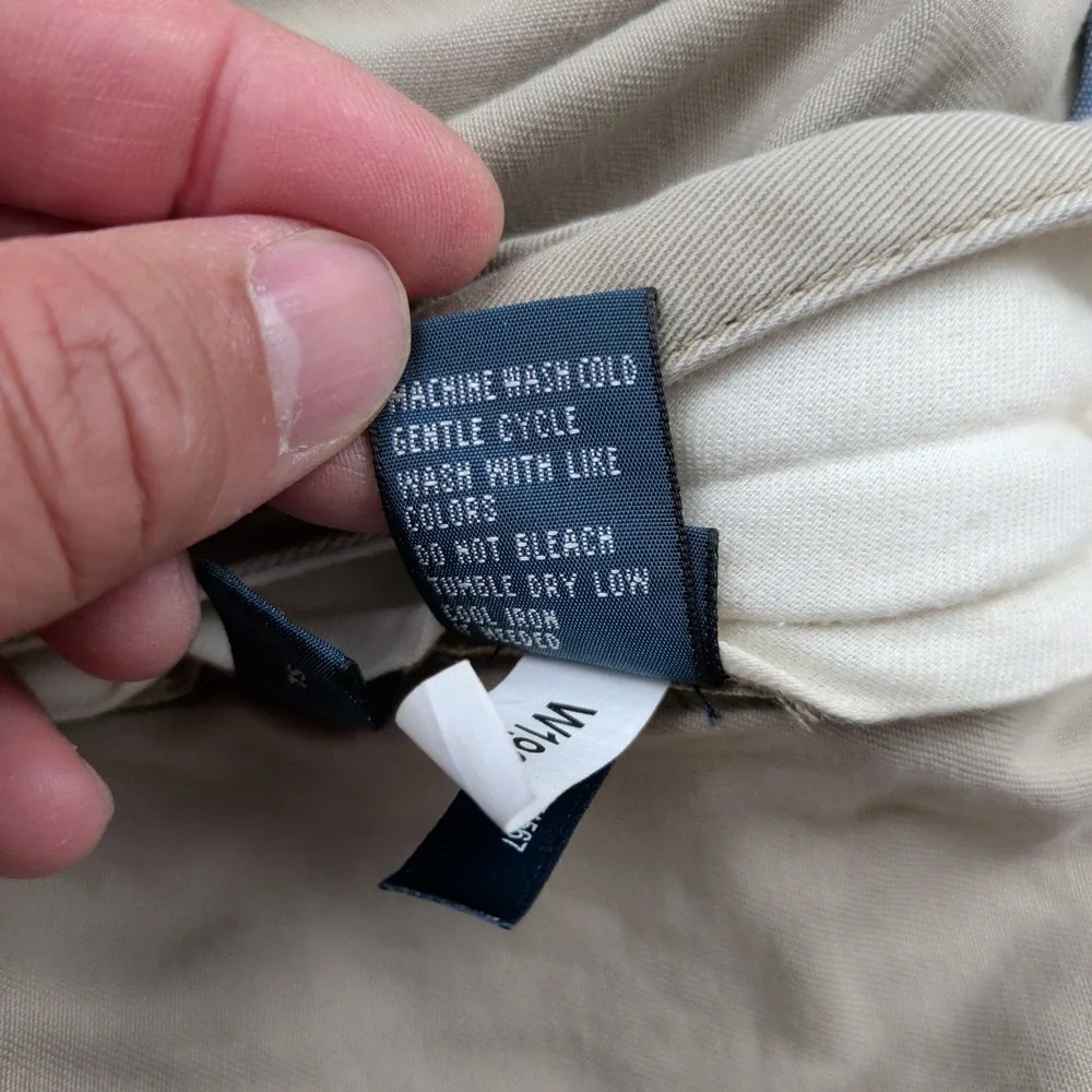 NEW Polo Ralph Lauren Mens Classic Pleated Fit Chino Pants Tan 42TX36 Tall